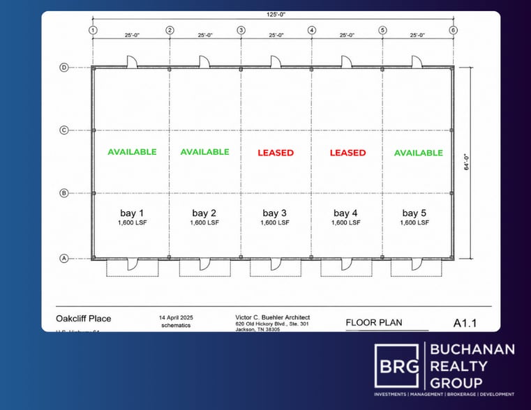 Highway 64, Oakland, TN for lease - Floor Plan - Image 3 of 7