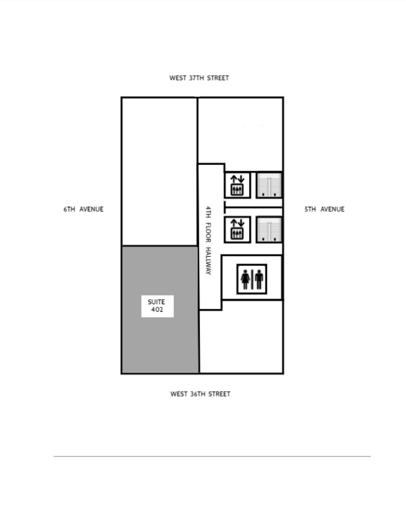 40 W 37th St, New York, NY for lease Floor Plan- Image 1 of 6