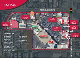 1110-1150 W 6th St, Corona, CA for lease Site Plan- Image 1 of 1