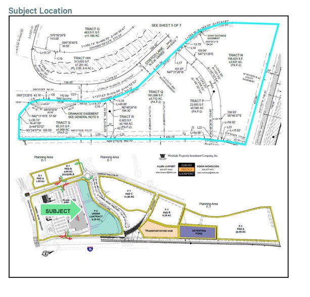 Interstate 25, Castle Rock, CO for lease - Site Plan - Image 2 of 2