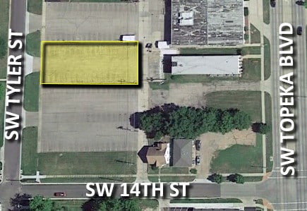 1318 SW Tyler St, Topeka, KS for sale - Site Plan - Image 1 of 2