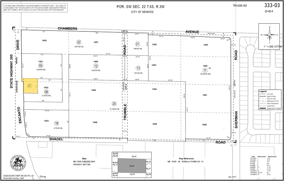 27640 Encanto Dr, Menifee, CA à louer - Plan cadastral - Image 2 de 2