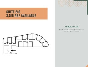 9665 Chesapeake Dr, San Diego, CA à louer Plan d’étage- Image 1 de 1