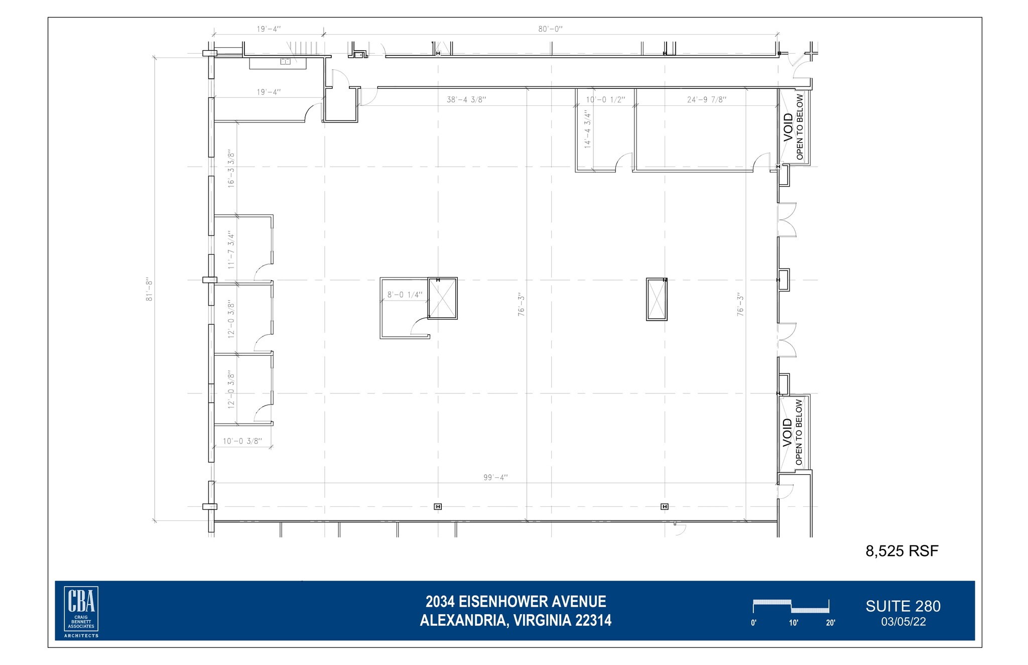 2034 Eisenhower Ave, Alexandria, VA à louer Plan d  tage- Image 1 de 1