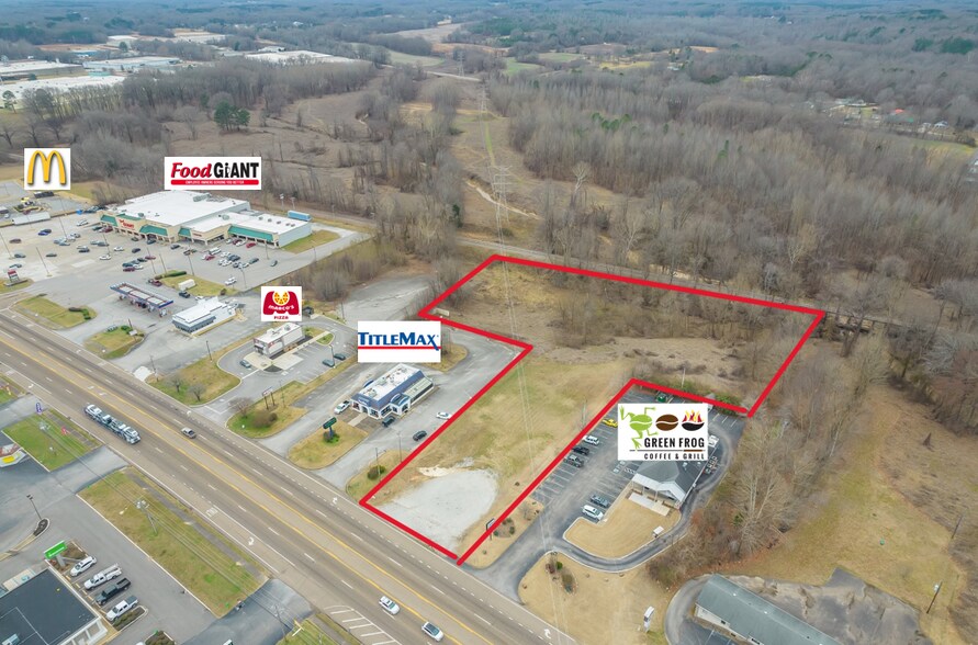 1655 S Highland Ave, Jackson, TN à louer - Photo du bâtiment - Image 3 de 4