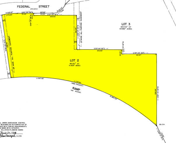 3 Federal St, Billerica, MA à louer - Plan cadastral - Image 2 de 9