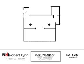 2001 N Lamar St, Dallas, TX for lease Floor Plan- Image 1 of 1