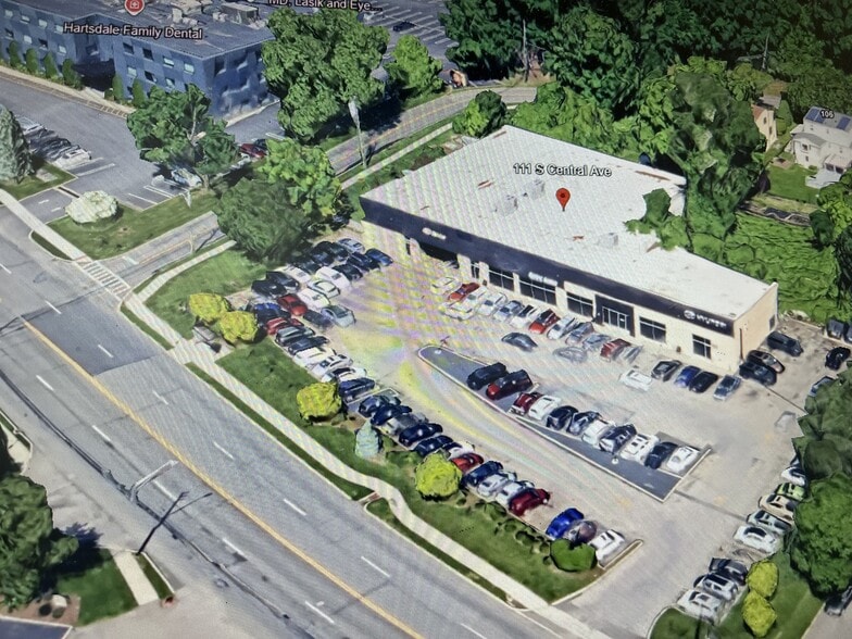 111 S Central Ave, Hartsdale, NY for lease - Aerial - Image 3 of 4
