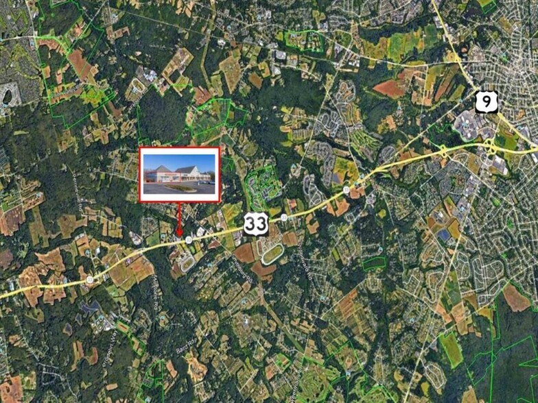 514 State Route 33 W, Manalapan Township, NJ à louer - Aérien - Image 2 de 3