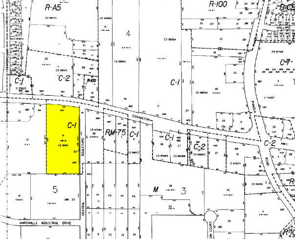 5965 Covington Hwy, Decatur, GA à vendre - Plan cadastral - Image 2 de 3