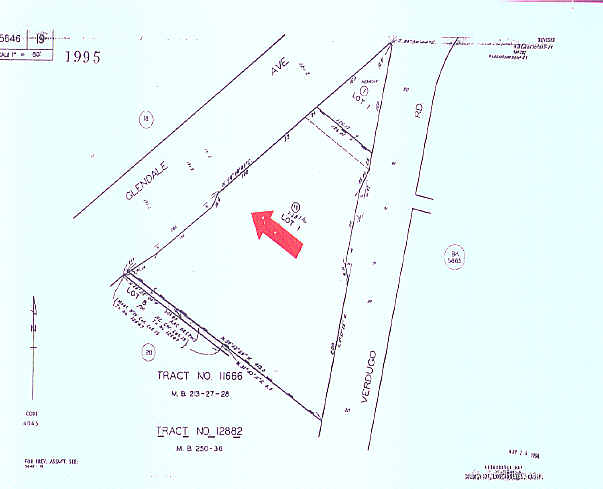 1010 N Glendale Ave, Glendale, CA à vendre - Plan cadastral - Image 1 de 1