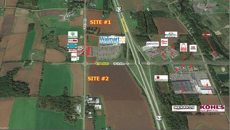 2501 West Ave, Rice Lake, WI à vendre - Aérien - Image 3 de 4