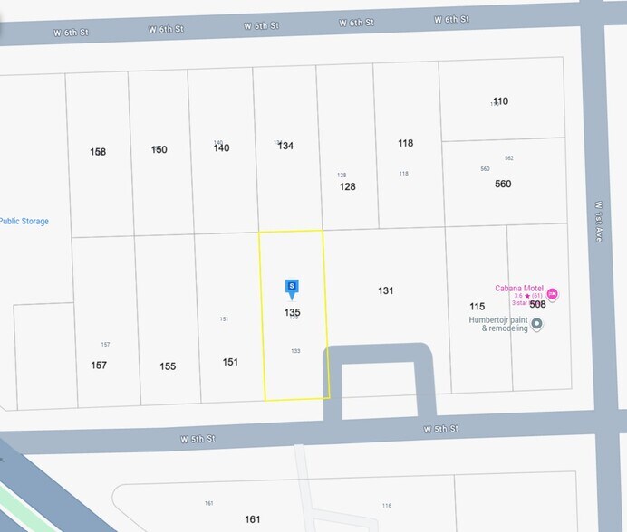 135 5th st, Hialeah, FL for sale - Plat Map - Image 1 of 1