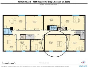 4651 Roswell Rd NE, Atlanta, GA for lease Floor Plan- Image 1 of 4