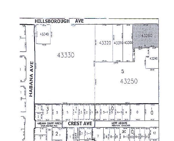 2502 W Hillsborough Ave, Tampa, FL à louer - Plan cadastral - Image 2 de 4