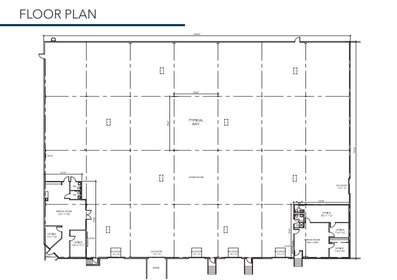 4301-4311 Shilling Way, Dallas, TX for lease Floor Plan- Image 1 of 1
