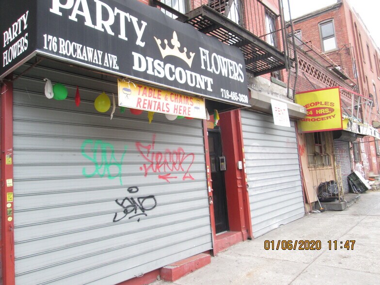 176 Rockaway Ave, Brooklyn, NY à louer - Photo du bâtiment - Image 2 de 5