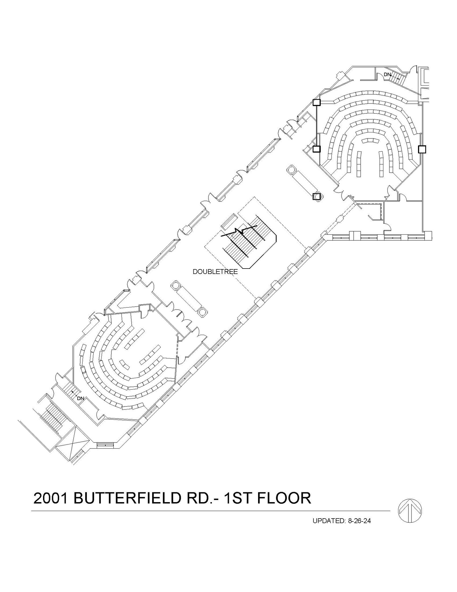 2001 Butterfield Rd, Downers Grove, IL à louer Plan d  tage- Image 1 de 2