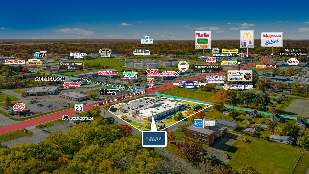 12479 Adams Rd, Granger, IN à vendre - Photo du bâtiment - Image 2 de 4