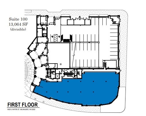 1400 N Water St, Milwaukee, WI for lease Floor Plan- Image 1 of 1