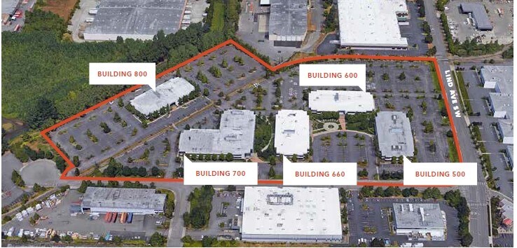 800 SW 39th St, Renton, WA à vendre - Aérien - Image 3 de 5