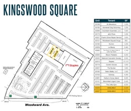 43141-43315 Woodward Ave, Bloomfield Hills, MI à louer Plan d’étage- Image 1 de 1
