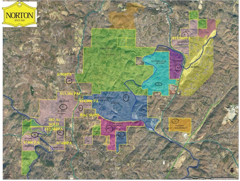 55 acres Auraria Road east S, Dahlonega, GA à vendre - Autre - Image 1 de 1