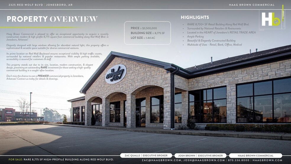 2325 Red Wolf Blvd, Jonesboro, AR for sale - Building Photo - Image 2 of 6