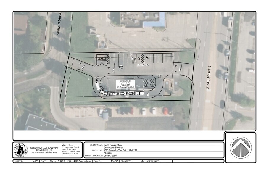 4873 William Flynn Hwy, Allison Park, PA for lease - Site Plan - Image 3 of 4