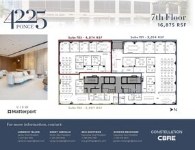 4225 Ponce de Leon Blvd, Coral Gables, FL for lease Site Plan- Image 2 of 14