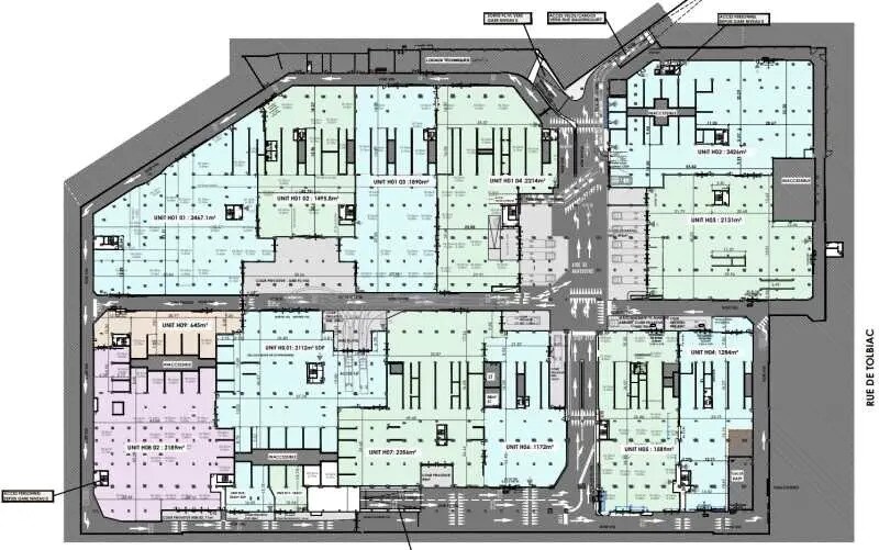 Industrial in Paris for lease - Floor Plan - Image 3 of 3