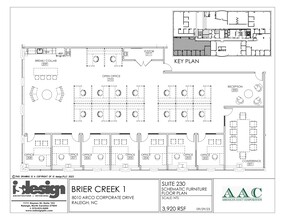 8020 Arco Corporate Dr, Raleigh, NC for lease Site Plan- Image 2 of 3