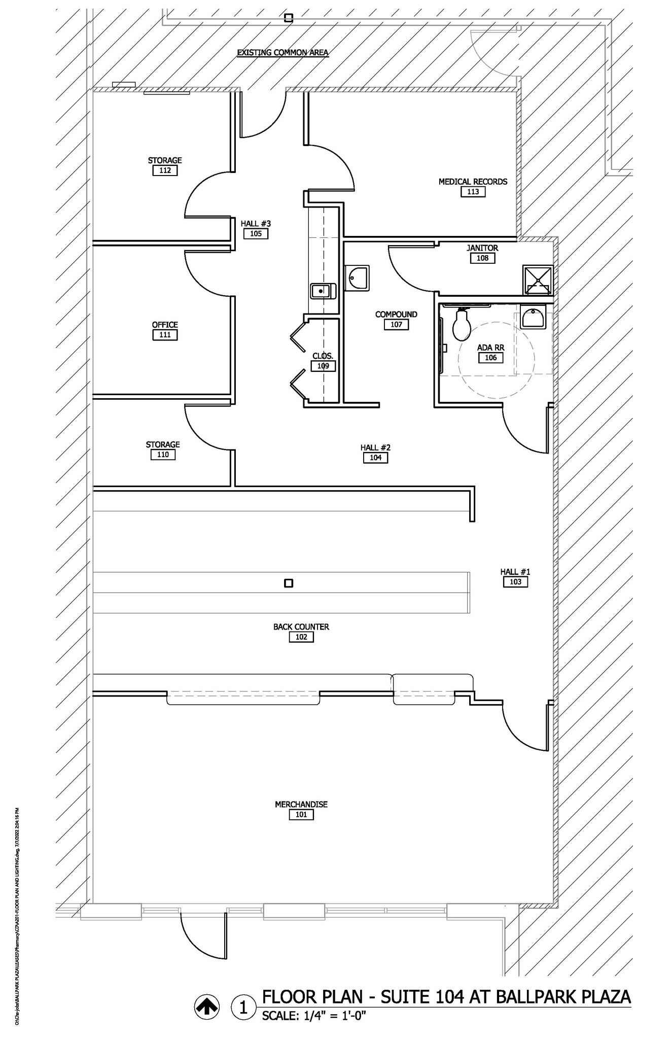 1900 Ballpark Way, Arlington, TX à louer Plan d’étage- Image 1 de 1