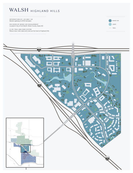 13451 Highland Hills Drive, Aledo, TX à vendre - Plan de site - Image 2 de 12