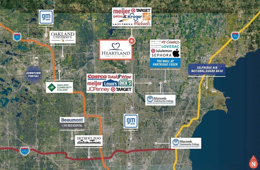 56074 Van Dyke Ave, Shelby Township, MI à vendre - Photo du bâtiment - Image 2 de 4