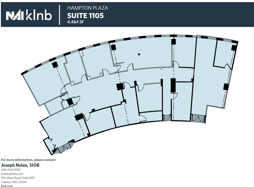 300 E Joppa Rd, Towson, MD for lease Floor Plan- Image 1 of 3