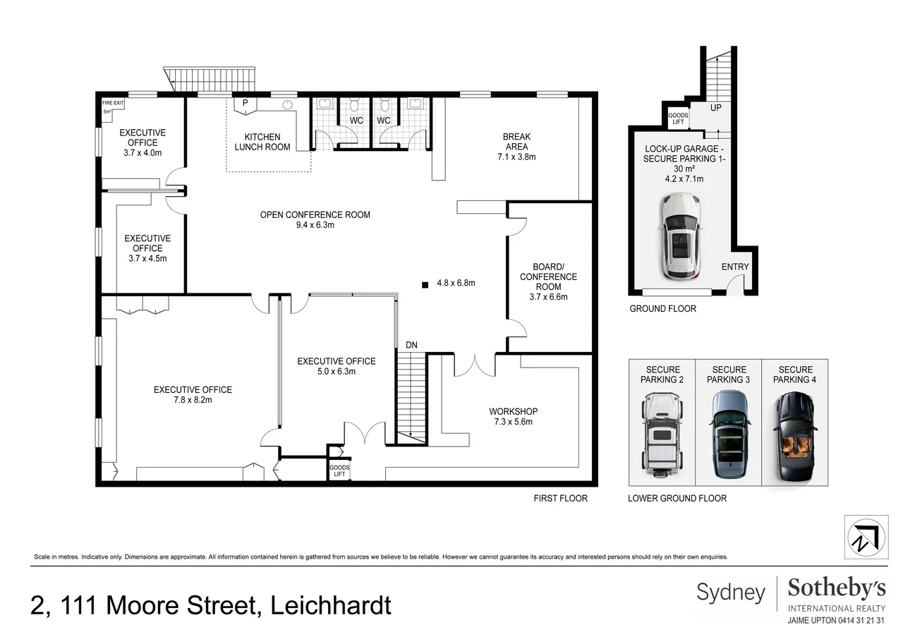 111 Moore St, Leichhardt, NSW 2040 - Unit 2 -  - Floor Plan - Image 1 of 9