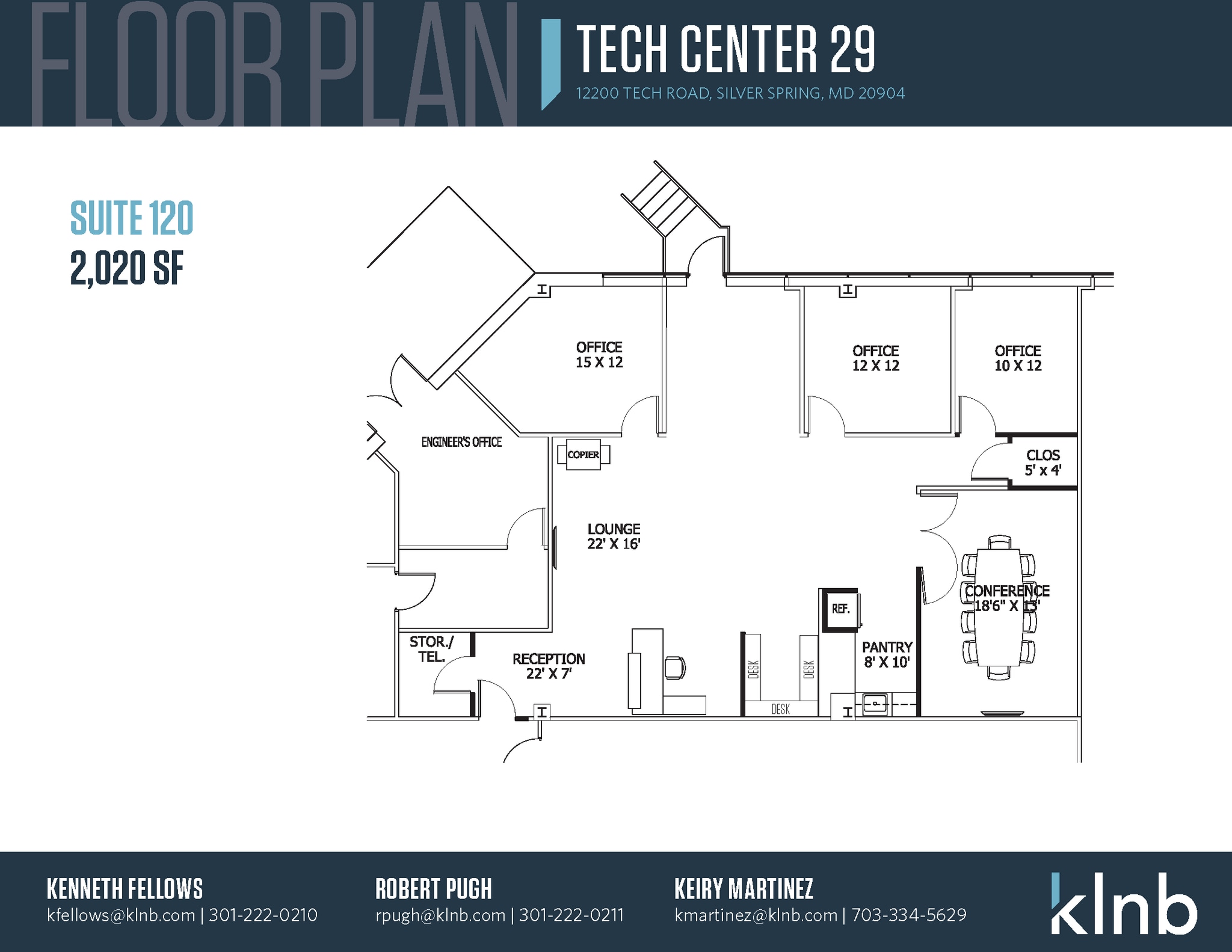 12200 Tech Rd, Silver Spring, MD for lease Floor Plan- Image 1 of 1