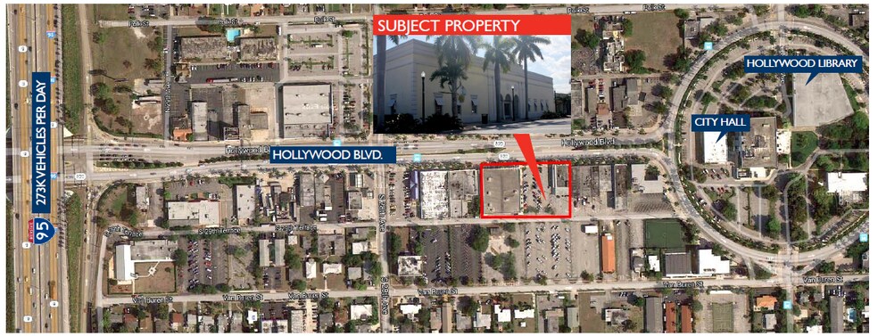 2700 Hollywood Blvd, Hollywood, FL à louer - Aérien - Image 3 de 8