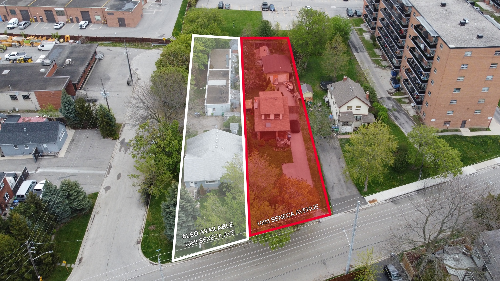 1083 Seneca Av, Mississauga, ON for sale Aerial- Image 1 of 9