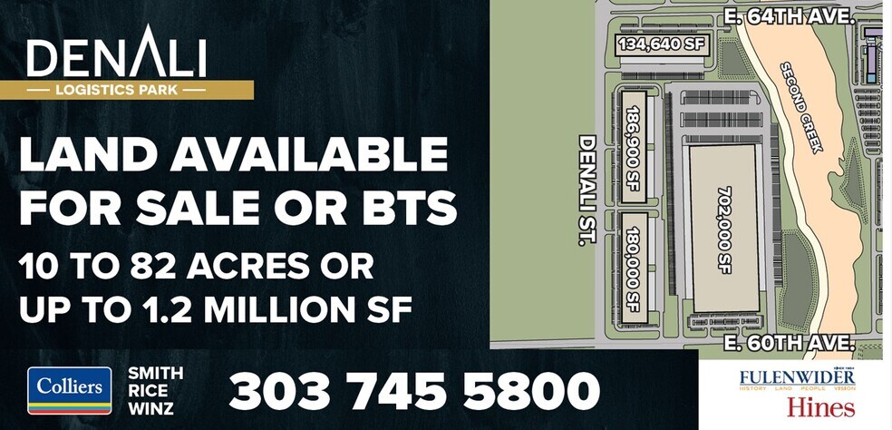 6650 Denali St Land - Parcel 6, Aurora, CO à vendre - Photo du bâtiment - Image 1 de 1