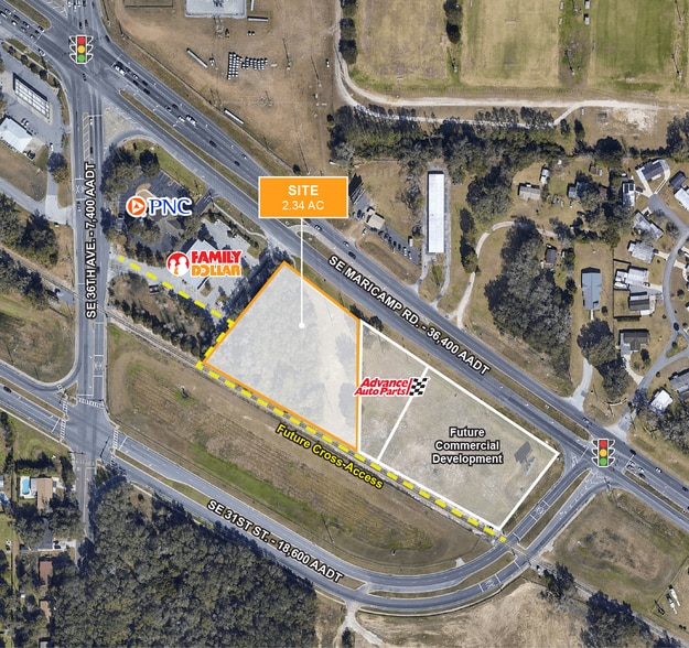 Southeast Maricamp Road, Ocala, FL for sale - Aerial - Image 2 of 2