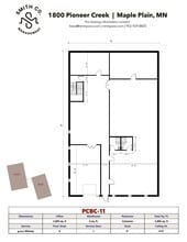 1800 Pioneer Creek Ctr, Maple Plain, MN for lease Floor Plan- Image 1 of 1