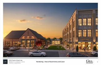 Plus de détails pour 5000 Poplar Ave, Memphis, TN - Bureau, Commerce de détail à louer