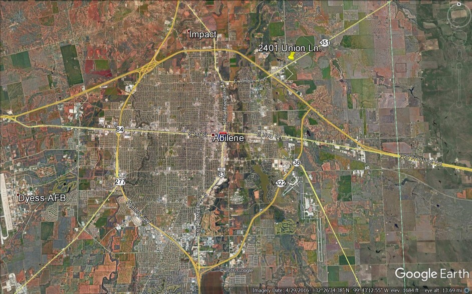 2401 Union Ln, Abilene, TX à vendre - Photo du bâtiment - Image 3 de 5