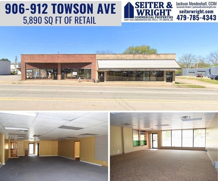 906-914 Towson Ave, Fort Smith, AR for lease - Building Photo - Image 2 of 6