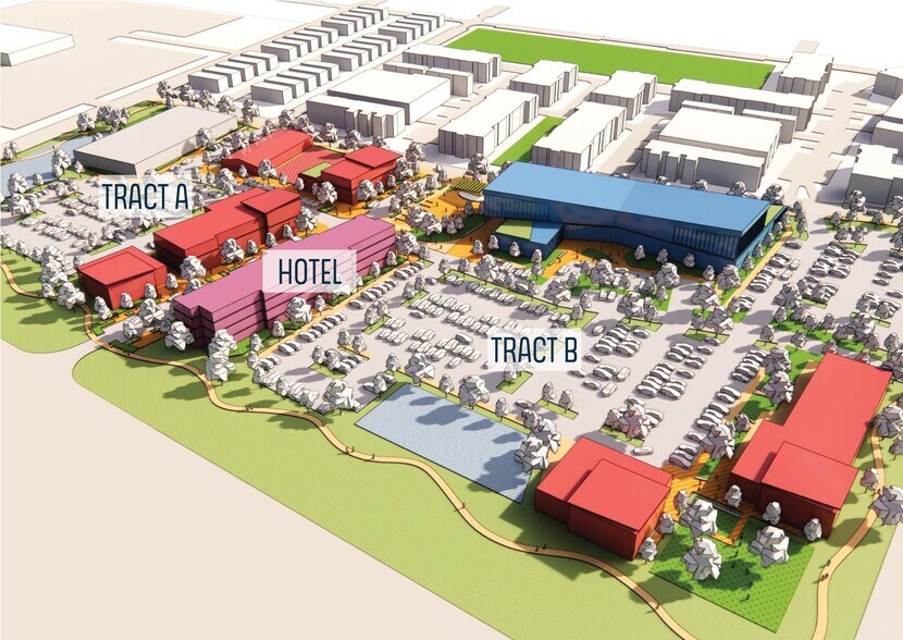 Mile High Greyhound Park - Tract A, Commerce City, CO à vendre - Photo du bâtiment - Image 3 de 4