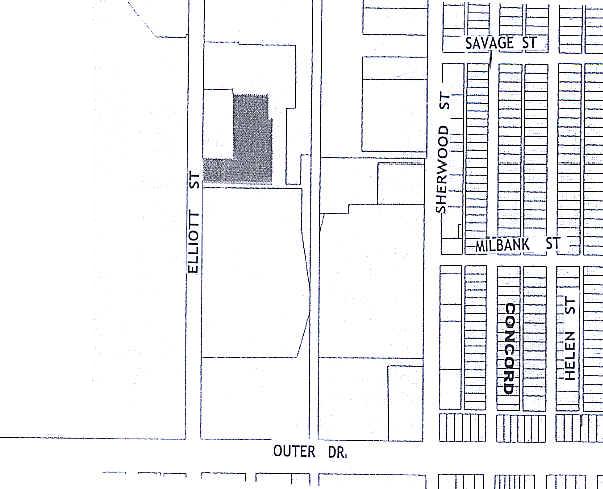 20200 Mount Elliott Rd, Detroit, MI à vendre - Plan cadastral - Image 3 de 8