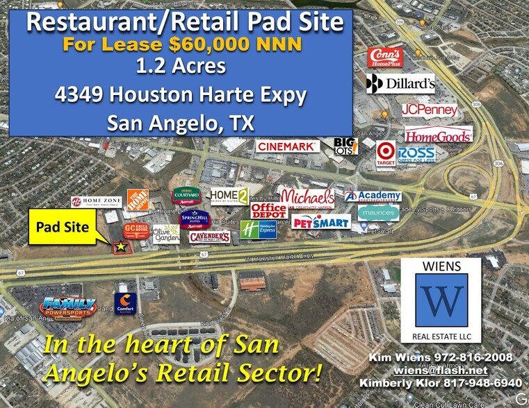 4349 Houston Harte expy, San Angelo, TX à louer - Photo du bâtiment - Image 1 de 3