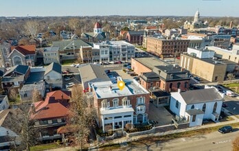 118 S Walnut St, Troy, OH - Aerial  map view